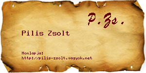 Pilis Zsolt névjegykártya
